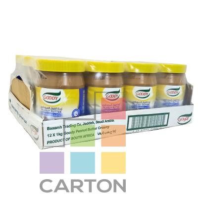 GOODY PEANUT BUTTER  12*1KG